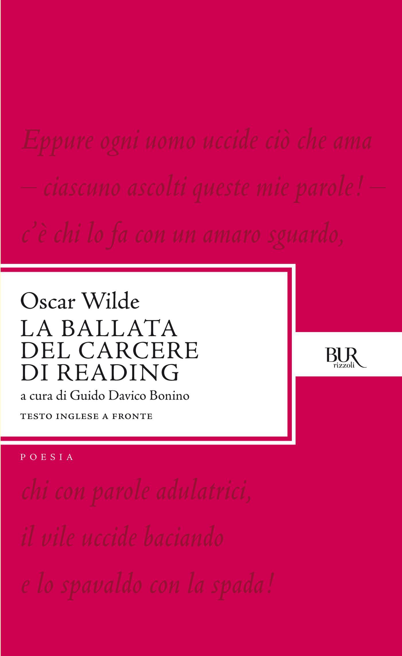 Oscar Wilde, La ballata del carcere di Reading, Rizzoli